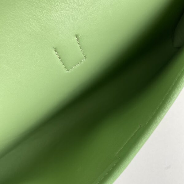 Hermes Jige Elan Sheepskin Lining Bag - Green - Image 2