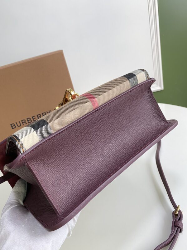 Burberry Small Crossbody Bag - Purple - Image 4