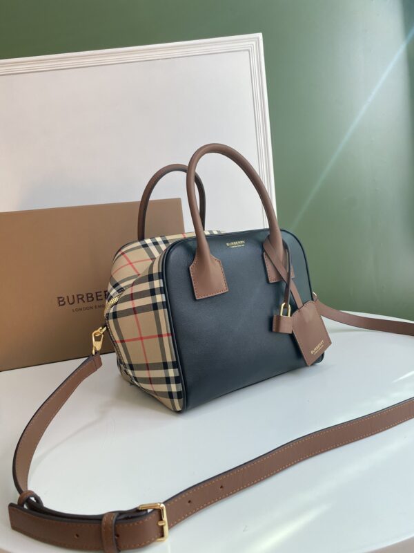 Burberry Cube - Cubic HandBag - Black - Image 4