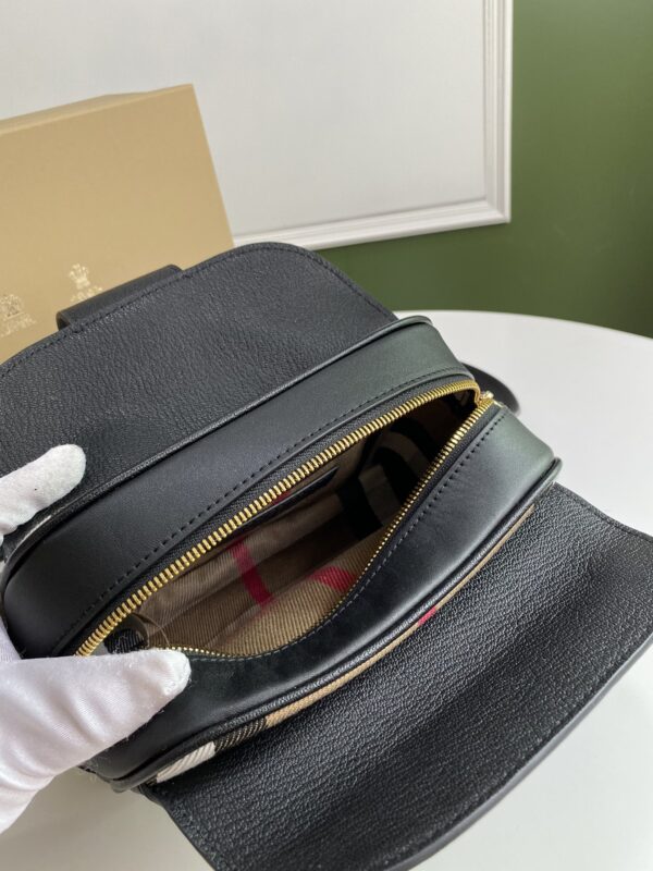 Burberry Small Buckle Bag - Black - Image 3