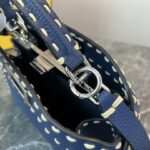 Fendi Iconic Peekaboo Medium Bag - Blue - Image 3