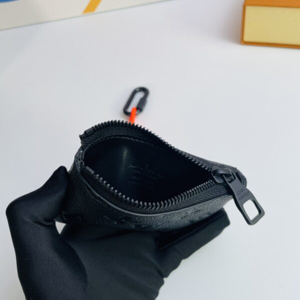 Louis Vuitton Key Case  Orange Chain - Black - Image 2