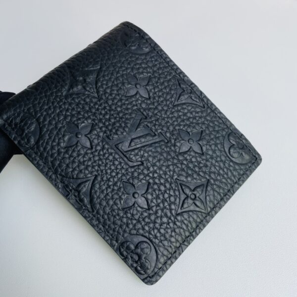 Louis Vuitton Taurillon Leather Wallet - Black - Image 3