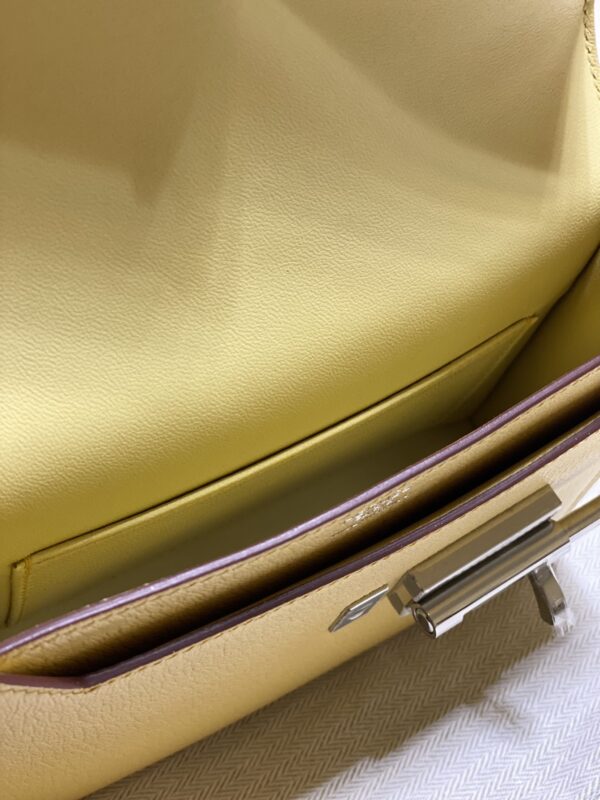 Hermes Verrou Handbag - Gold Yellow - Image 2