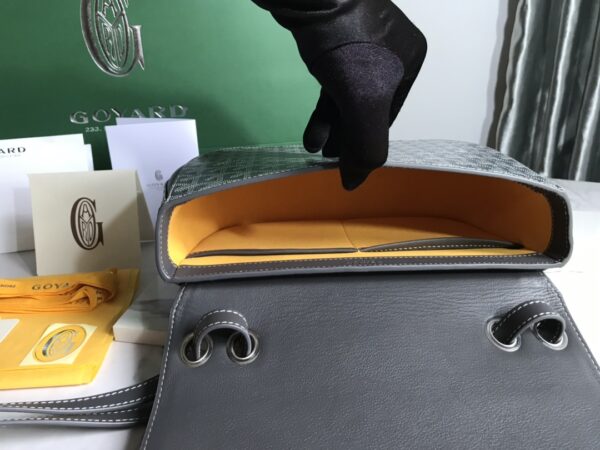 Goyard Brand New 233 lll Handbag - Gray - Image 3