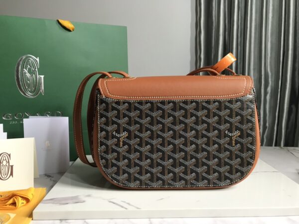 Goyard Brand New 233 lll Handbag - Brown - Image 4