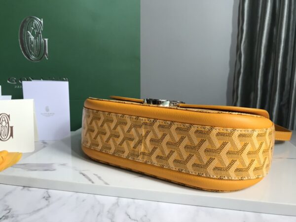 Goyard Brand New 233 lll Handbag - Mustard - Image 3