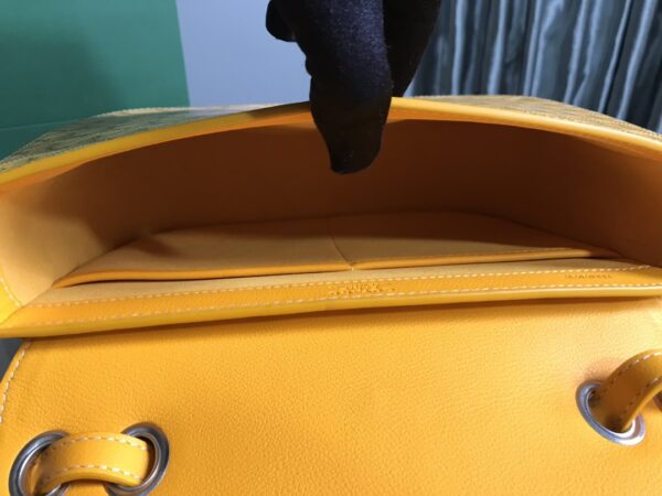 Goyard Brand New 233 lll Handbag - Mustard - Image 2