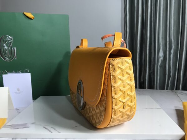 Goyard Brand New 233 lll Handbag - Mustard - Image 5