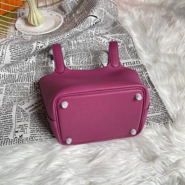 Hermes Picotin 18 Vegetable Basket Handbag - Rose Purple - Image 2