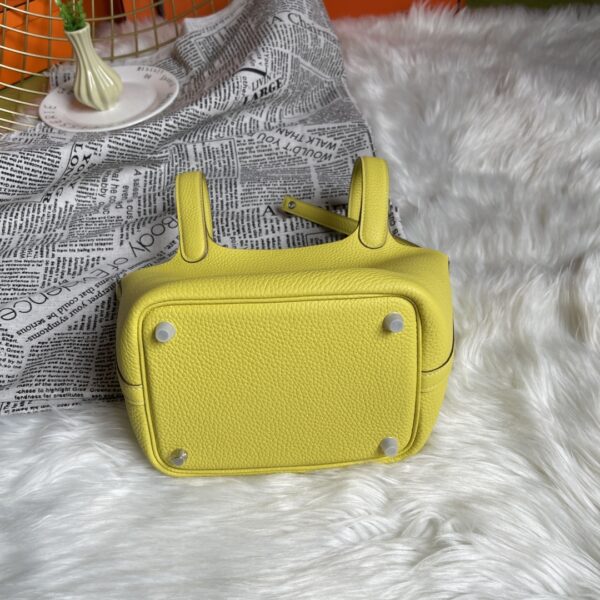 Hermes Picotin 18 Vegetable Basket Handbag - Lemon - Image 2