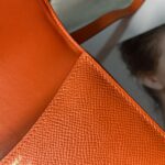 Hermes Kang Kangjia's Mini Handbag - Orange (Golden Buckle) - Image 2