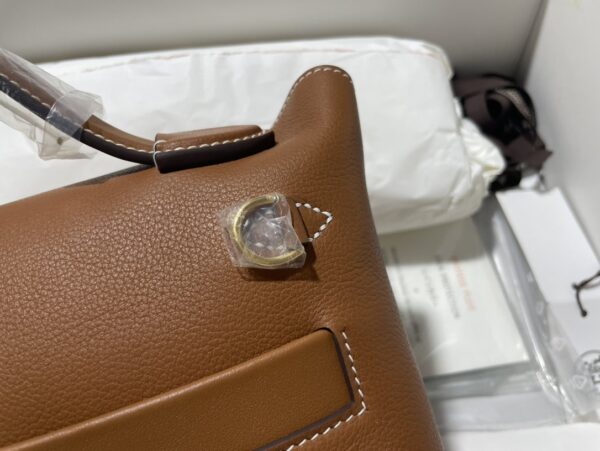 Hermes Mini2424 Handbag - Brown - Image 2