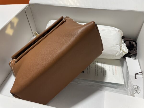 Hermes Mini2424 Handbag - Brown - Image 4
