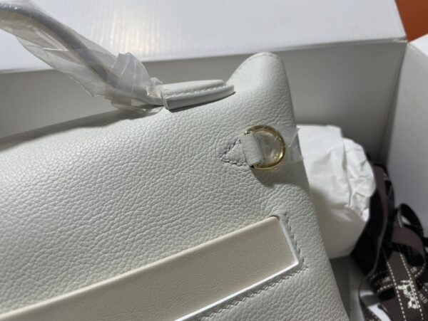 Hermes Mini2424 Handbag - White - Image 4