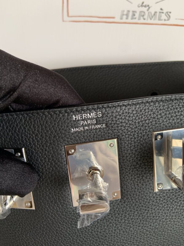 Hermes HAC A DOS Handbag - Black - Image 2