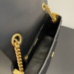 Fendi Baguette Chain Handbag - Black - Image 3