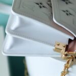 Louis Vuitton Classic Dauphine Handbag - White - Image 3