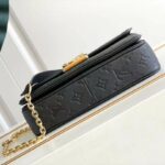 Louis Vuitton Marceau Chain Bag – Black - Image 3