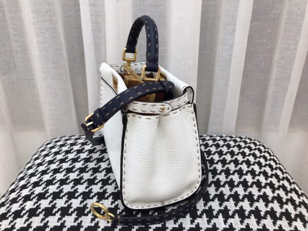 Fendi Peekabo Handbag - White - Image 2