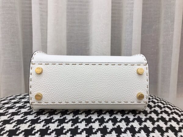 Fendi Peekabo Handbag - White - Image 4