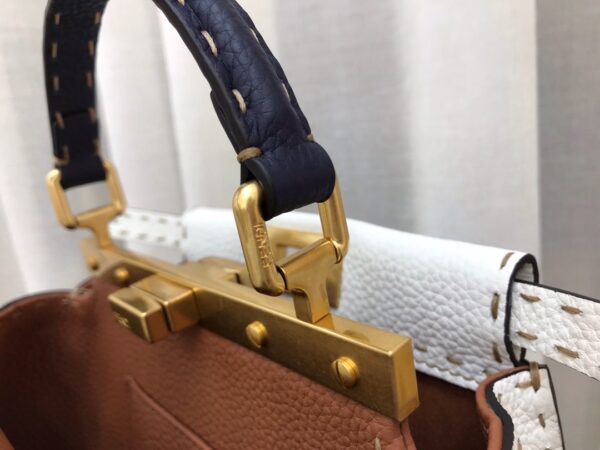 Fendi Peekabo Handbag - White - Image 5