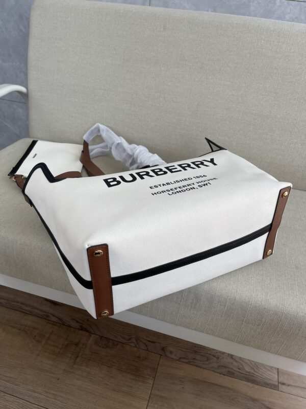 Burberry Tote Handbag Beige - Brown - Image 4