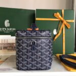 Goyard Muse Cosmetic Bag - Dark Blue - Image 4