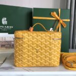Goyard Muse Cosmetic Bag - Mustard - Image 4