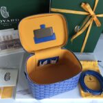 Goyard Muse Cosmetic Bag - Electric Blue - Image 5