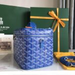 Goyard Muse Cosmetic Bag - Electric Blue - Image 4