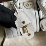 Gucci Bauletto Mini Top Handle Bag - White - Image 3