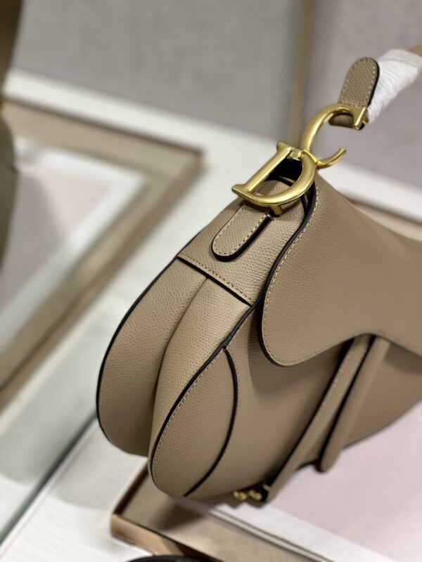 Dior Large Saddle Handbag - Hazelnut - Image 3