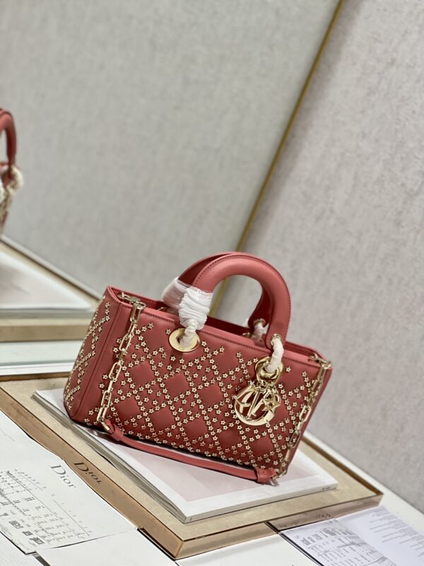 Dior Horizontal Diana Lady D−Joy Bag - Pink - Image 2