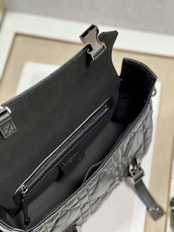 Dior Cannage Body Messenger Bag - Black - Image 4