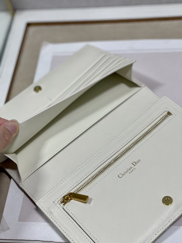 Dior Caro Wallet - White - Image 3