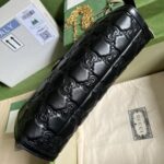 Gucci GG Matelasse Leather Shoulder Bag - Black - Image 2