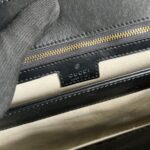 Gucci GG Matelasse Leather Shoulder Bag - Black - Image 5