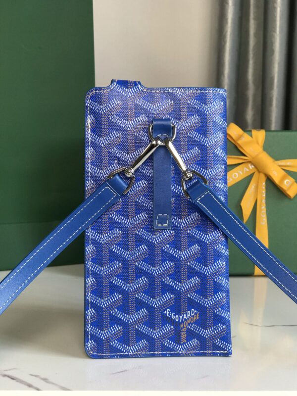 Goyard MontMartre GM Wallet - Electric Blue - Image 5