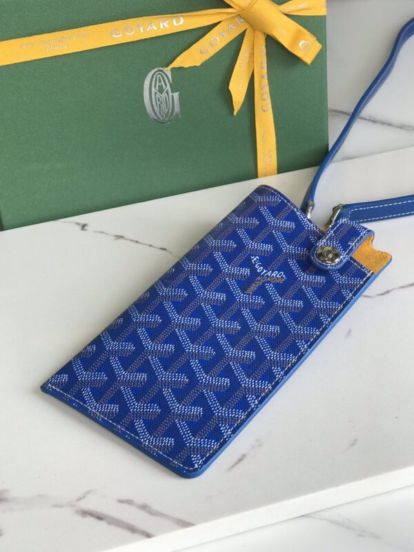 Goyard MontMartre GM Wallet - Electric Blue - Image 4