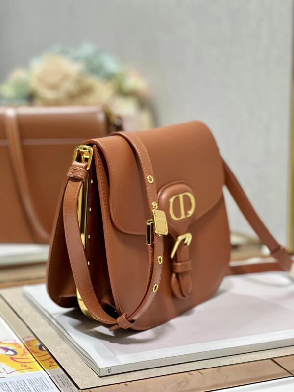 Dior Bobby Frame Bag - Deep Caramel - Image 5