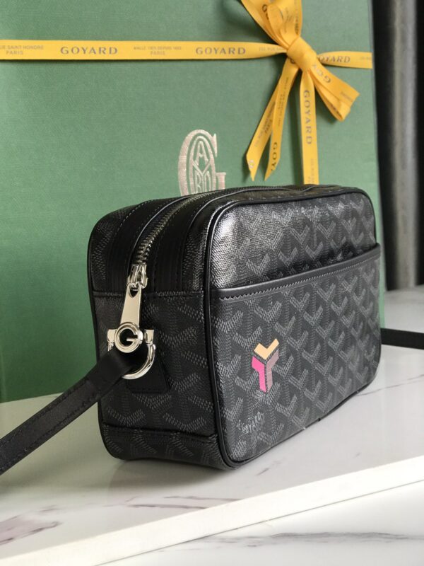 Goyard Cap-Vert Camera Bag - Black - Image 5
