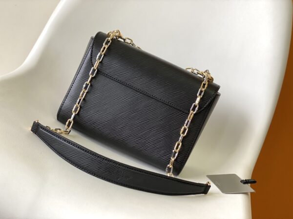 Louis Vuitton Twist Medium Handbag – Black - Image 4
