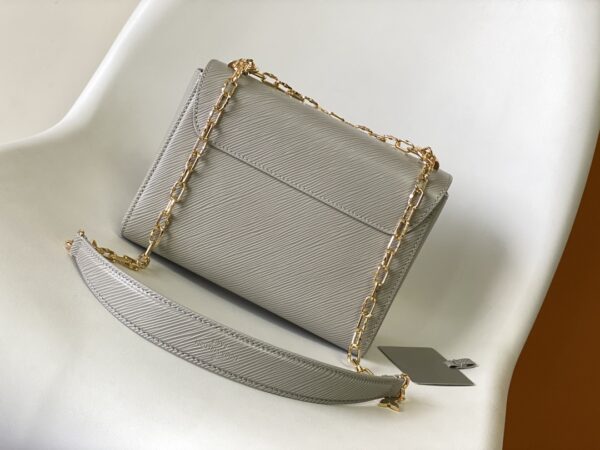 Louis Vuitton Twist Medium Handbag – Gray - Image 4