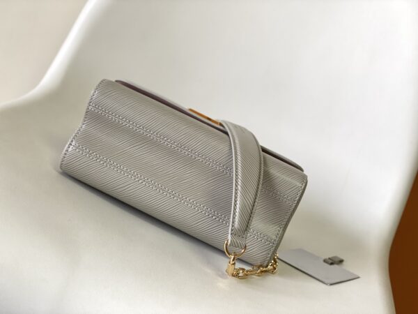 Louis Vuitton Twist Medium Handbag – Gray - Image 3