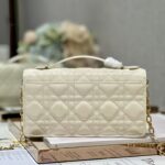 Dior Pearl Clutch - Patent Leather White - Image 4
