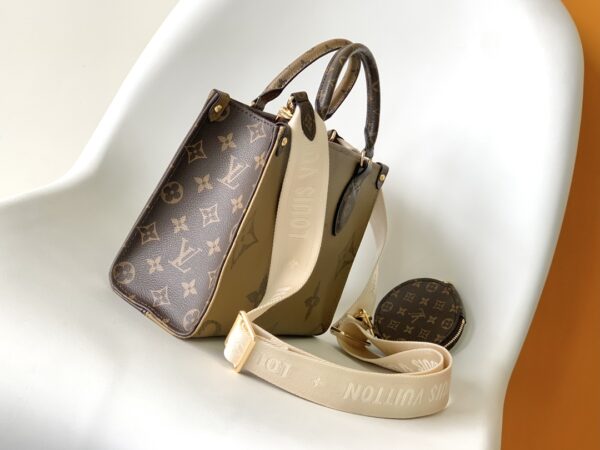 Louis Vuitton OnTheGo Small Hand Bag - Brown - Image 2