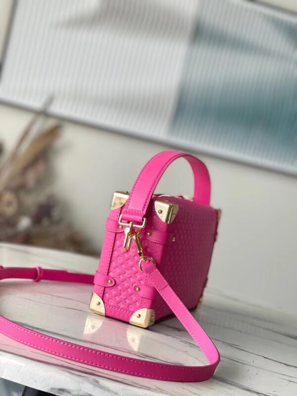 Louis Vuitton Soft Trunk Suitcase Handbag - Pink - Image 5