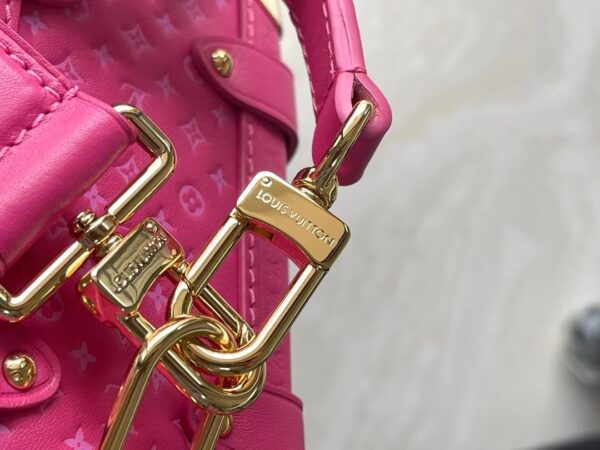 Louis Vuitton Soft Trunk Suitcase Handbag - Pink - Image 2