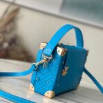 Louis Vuitton Soft Trunk Suitcase Handbag - Blue - Image 5